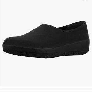 Fitflop Black Superstretch Bobby Slip-on Shoe